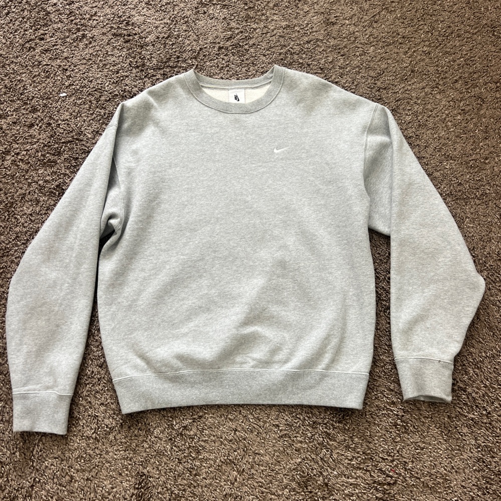 Gray Nike Crewneck